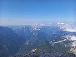 11.08.2025: Blick vom Mangart nach Osten