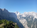 12.08.2025: Blick von der Slemenova Špica zum Jalovec