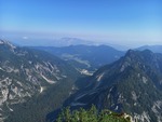 12.08.2025: Blick von der Slemenova Špica in Richtung Planica