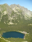 28.07.2009: Hohe Tatra - Blick auf den Popradsee