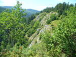 19.07.2006: Slowakisches Paradies - Blick ber den Hernad-Durchbruch