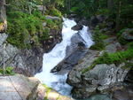 23.07.2006: Hohe Tatra - Wasserfall am Khlbach