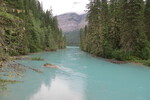 23.07.2017: Mount Robson - Abfluss des Robson River aus dem Kingsley Lake
