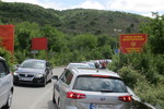 14.07.2019: Grenzbergang Deleuša (BA) – Vraćenovići (ME), Blickrichtung Montenegro
