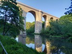 23.05.2026: Neißeviadukt der Bahnstrecke Görlitz - Kohlfurt; Blick DE => PL