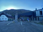07.08.2026: Grenze Frankreich/Spanien am Somportpass, Blickrichtung ES