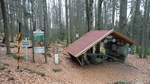 01.04.2024: Schutzhtte auf der Grenze bei den Drei Wappen