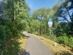 05.07.2025: Grenze am Elsterradweg zwischen Bad Elster und Grn (Doubrava)