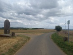 15.07.2025: deutscher und franzsicher Grenzstein am Weg zwischen Scheuerwald und Silwingen