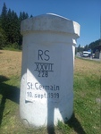 09.08.2025: Grenzstein am Wurzenpass, slowenische Seite