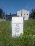 09.08.2025: Grenzstein am Wurzenpass, slowenische Seite