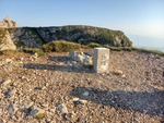 11.08.2025: Grenzstein nahe des Mangart