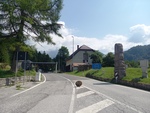 11.08.2025: Grenzbergang am Predilpass, Blick Richtung Slowenien