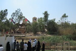 17.08.2023: Taufstelle am Jordan bei Jericho; diesseits des Flusses das Westjordanland, jenseits Jordanien