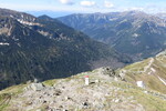 14.05.2018: Grenzstein auf dem Kasprowy Wierch, Blick in Richtung Westen