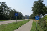 27.08.2019: Grenze DE/NL auf der N274 bei Koningsbosch
