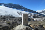 25.07.2020: Grenzstein CH/IT an der Monte-Leone-Htte oberhalb des Simplonpasses