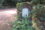 16.08.2020: Grenzstein zwischen Wengelsbach und Schnau; die Pfalz gehrte bis 1945 zu Bayern