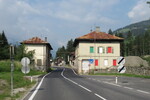 22.07.2021: Blick auf die Pustertalstrae in Richtung Italien