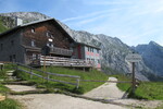 27.07.2021: Grenze am Carl-von-Stahl-Haus unterhalb des Hohen Bretts