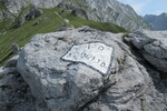 27.07.2021: Grenzmarkierung zwischen Carl-von-Stahl-Hauses und Hohem Brett