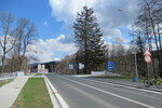 15.04.2022: Grenzbergang der Bundesstrae 11 in Bayerisch Eisenstein