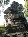 05.08.2009: Kletterfelsen direkt an der Grenze