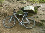 05.08.2009: Grenzmarkierungen an einem Felsen