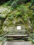 07.05.2009: Grenzmarkierung auf tschechischer Seite