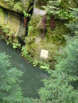 07.05.2009: Grenzmarkierung auf tschechischer Seite